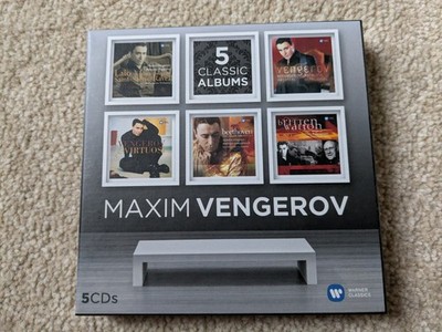MAXIM VENGEROV 5CD box set - violin - WARNER CLASSICS