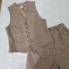 Vintage Pendleton Classic 2 Piece Set Size 10 - Wool Plaid Vest  Pleated Shorts