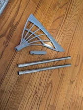 Air Broom All Surface Lightweight Silicone Broom Squeegee Pet Hair Remover New