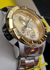 Invicta - RIPSAW - High Polished Gold Bezel / Dial Multifunction Dial mens watch
