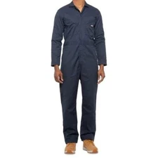 Dickies Flex Performance Coverall Temp Control Mens Blue Full Zip - Choose Size