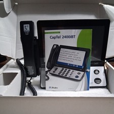 Captel 2400ibt captioned telephone, Open box, Fully tested. Wifi  Lan connect.