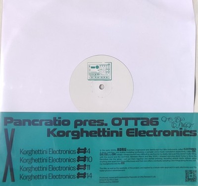 Pancratio (2) - OTTA6 X Korghettini Electronics (VINYL) - TECHNO *NEW*