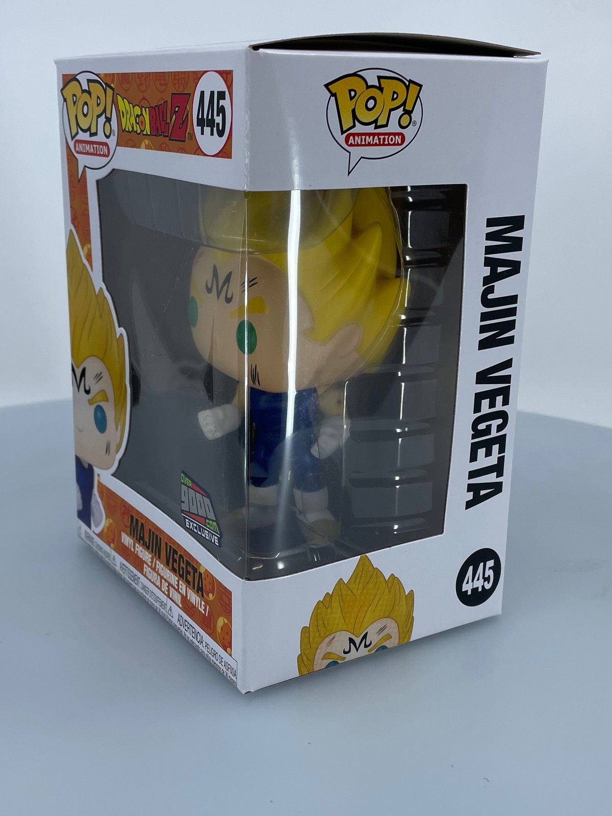 Funko POP! Animation Anime Dragon Ball Z DBZ Majin Vegeta #445 DAMAGED BOX