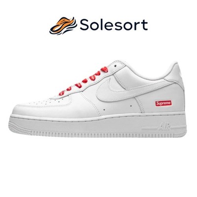 Nike Air Force 1 Low Supreme White Größe EU 40-47.5 NEU UNISEX CU9225-100