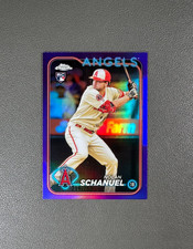 2024 Topps Chrome Nolan Schanuez /250 Rookie Purple Refractor RC #274 FXX
