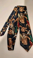 Home Improvement Necktie Tie Carpenter Architect Contractor Tool Time Handyman 