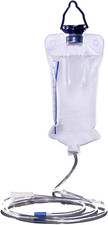 Reusable Home Enema Kit , 1200ML Enama Bag Kit for Colon Cleaning,Douche Bag Col