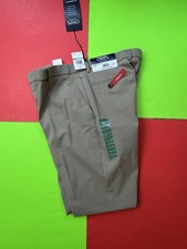 Chaps Chino Pants Mens 38x30 Khaki Stretch Forman NEW w Tags