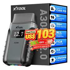 2026 XTOOL A30M V2.0 Bluetooth OBD2 Scanner A...
