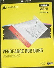 Corsair Vengeance RGB 32GB 2x16GB DIMM RAM DDR5 6000MHz - Intel XMP