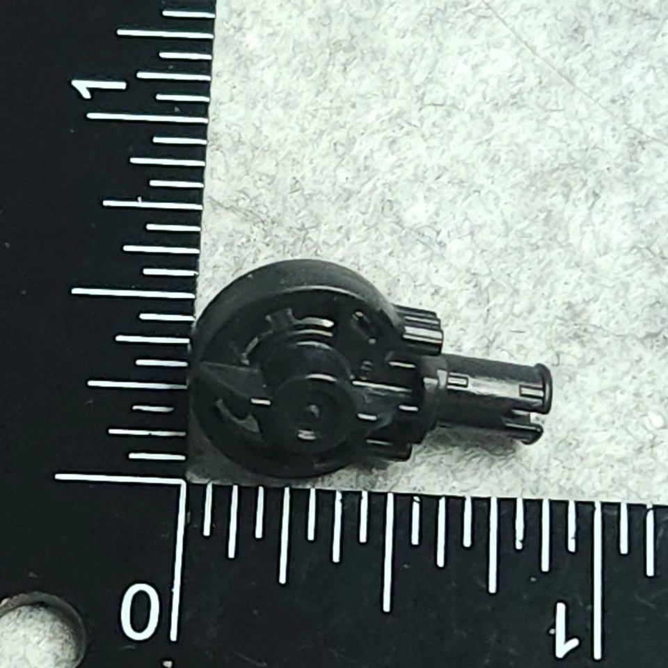 LEGO Technic Rotation Joint Ball Loop 2 Pins with Friction 47455 Black Lot of 6 - Image 4 of 4