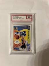 2024-25 Panini Donruss Crunch Time Victor Wembanyama #2 IGC 10 San Antonio Spurs
