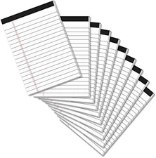 Mini Legal Pads Lined Paper Notepads