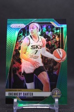 Chennedy Carter #66 2024 Panini Prizm WNBA Green Prizms Chicago Sky