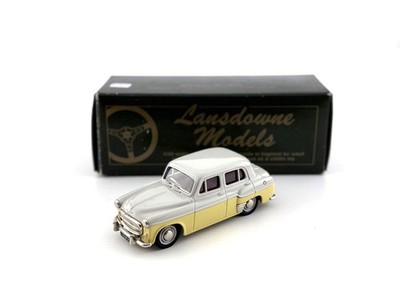 LANSDOWNE MODELS 1:43 Hillman Minx Mk VIII 1956. Yellow/grey. LDM10
