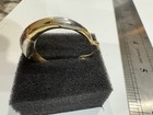 Vtg 14kt Solid Gold .851g Ba Balbou Co 1” Single Earring Tested & Marked — photo 2