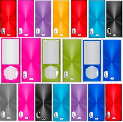 Apple iPod Nano 5th Gen 2 Piece Snap On Hard Case Cover Screen Protector Guard