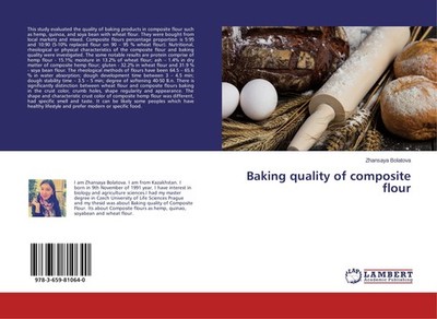 Baking quality of composite flour Zhansaya Bolatova