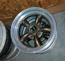 Pair American Racing Torq Thrust Ii 14x6 Wheels Ford Dodge Pattern