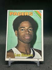 1975-76 Topps #259 Len Elmore RC * Center * Indiana Pacers * NM/NM-MT *