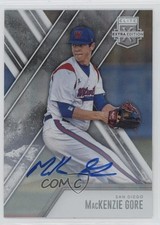 2017 Panini Elite Extra Edition Auto Mackenzie Gore #3 Auto 4d3