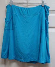 Fresh Produce City Skort Skirt w/Built In Shorts XL Surf Blue NWT