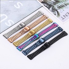For Casio  F91W F84 F105 F106 A158 A159 A168 Steel Strap 18mm Metal Watch Band