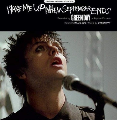 Wake Me up When September Ends (Piano/Vocal/Chords, sheet music)