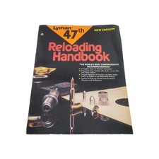 Lyman Reloading Handbook 47th 1994 3rd Printing Paperback New Edition Manual