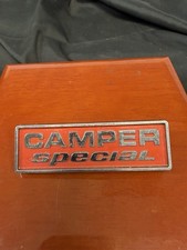 Vintage Ford Pickup Truck Camper Special Ornament Emblem Badge Vintage Ford Pickup Truck Camper Special Ornament Emblem Badge