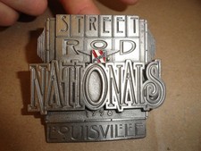 vintage belt buckle.Street Rod Nationals Louisville, Kentucky 1998