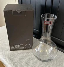Reidel Clear Glass Syrah Decanter NEW!