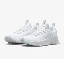 Nike Free Metcon 6 Women's Multi Size White/Platinum Tint FJ7126 101 Box No Lid