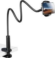 360  Gooseneck Phone Holder Lazy Bracket Clamp Mount Stand for Bed Desk