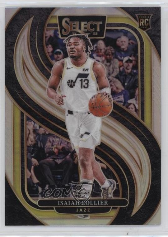 2024-25 Panini Select Premier Level Silver Prizm Isaiah Collier #178 06or