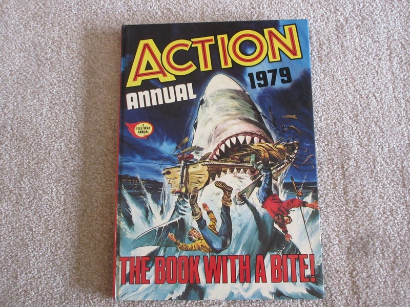 Action Annual 1979 Unclipped & Inscription free VF Hardback