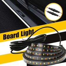2X Barra de luces de estribo lateral LED DRL estribo de 70" para Ram 1500 2500 3500