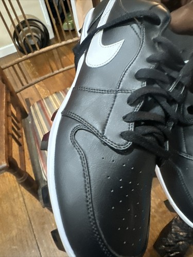 Size 15 - Jordan 1 Retro MCS Low Black White 2019 - Picture 8 of 8
