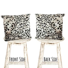 Leopard Print Pillow Cover Animal Print Pillow Leopard Throw Pillowcase Decor