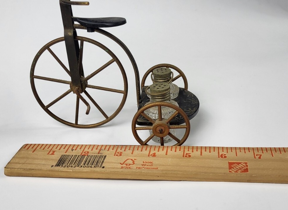 Vintage Big Wheel Bicycle Salt & Pepper Shaker Set (Hpc1)