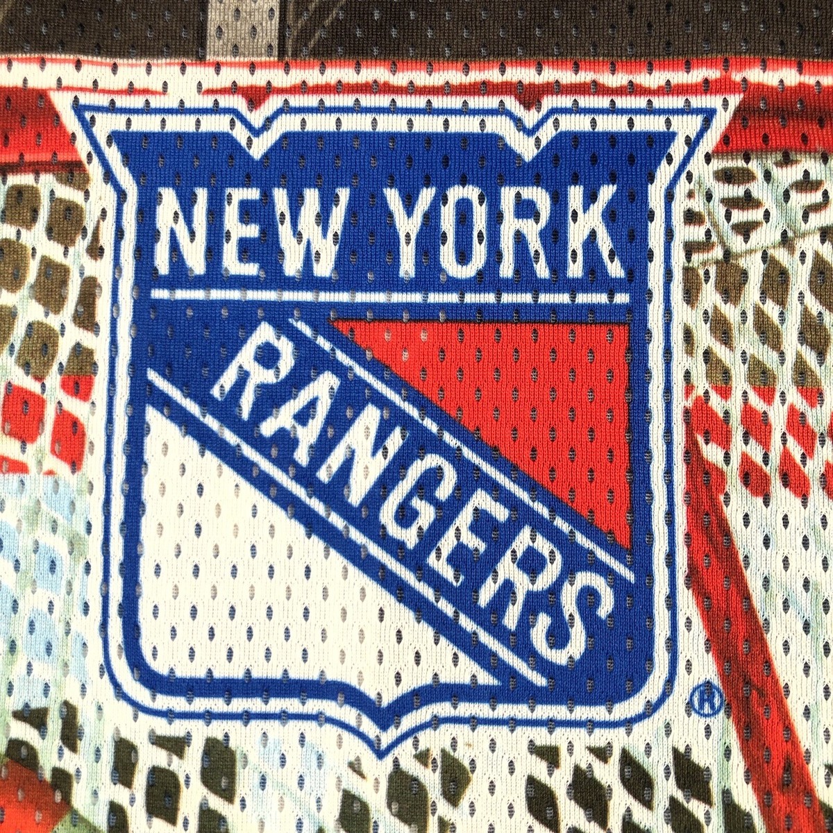 Maillot Hockey Vintage New York Rangers CCM Années 90 – Taille L Homme Rare
