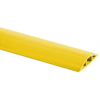 HUBBELL WIRING DEVICE-KELLEMS FT3Y5 Cable Protector,1 Channel,Yellow,5 ft. L 5D6