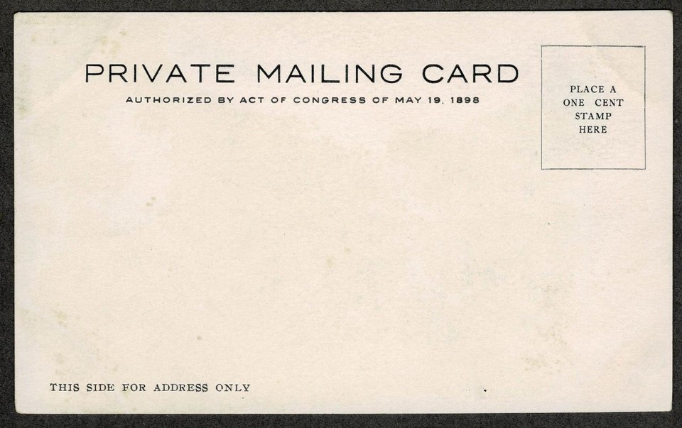 The Union Hotel Perkasie Pennsylvania Private Mailing Card Postcard