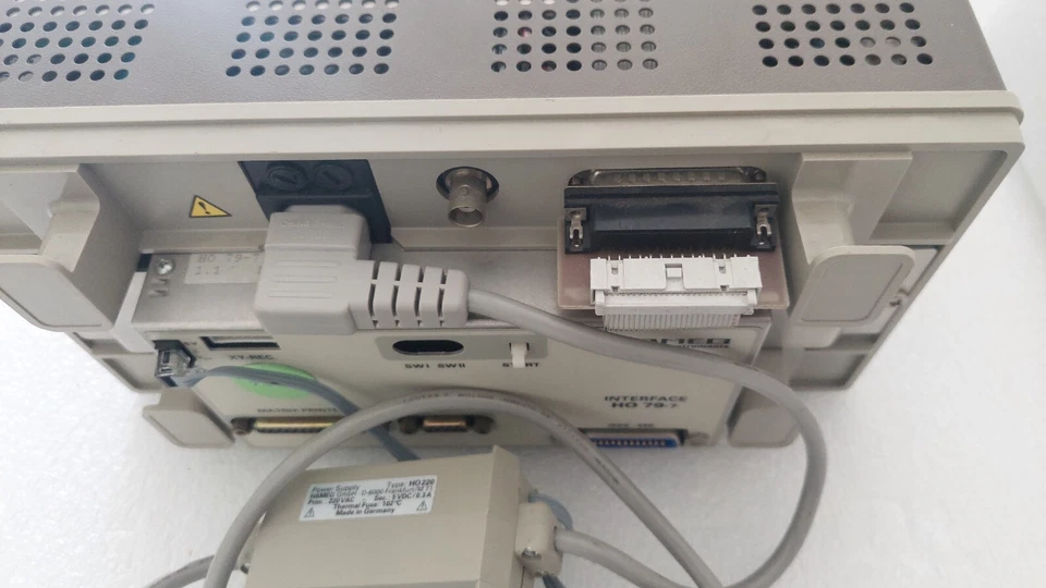 HAMEG - HM 1007 -100MHZ Analógico/Digital Osciloscopio - Interface Ho 79-7 + PSU - Imagen 3 de 4