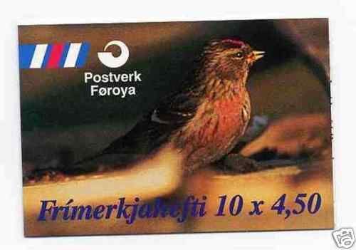 Färöer Markenheftchen 13 gestempelt Birkenzeisig + Gimpel - Picture 1 of 1