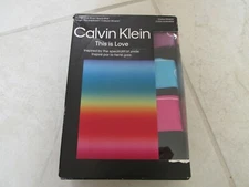 NEW Calvin Klein Pride 3 pack Cotton Stretch Thong, Jock Strap, Sports Brief XL