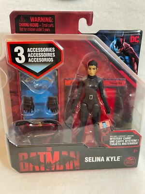 Batman Selina Kyle Action Figure, Catwoman, DC, 4'', Batman Movie