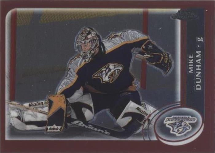 2002-03 Topps Chrome - Mike Dunham #110 - 1 of 1