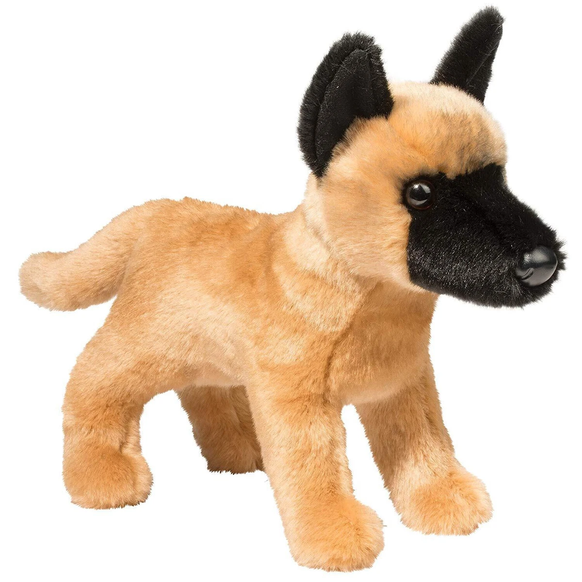 Perro De Peluche Retriever Dorado Con Movimiento Realista De Respiración - Incluye Cama Y Certificado De Adopción (23x19x10 Cm)